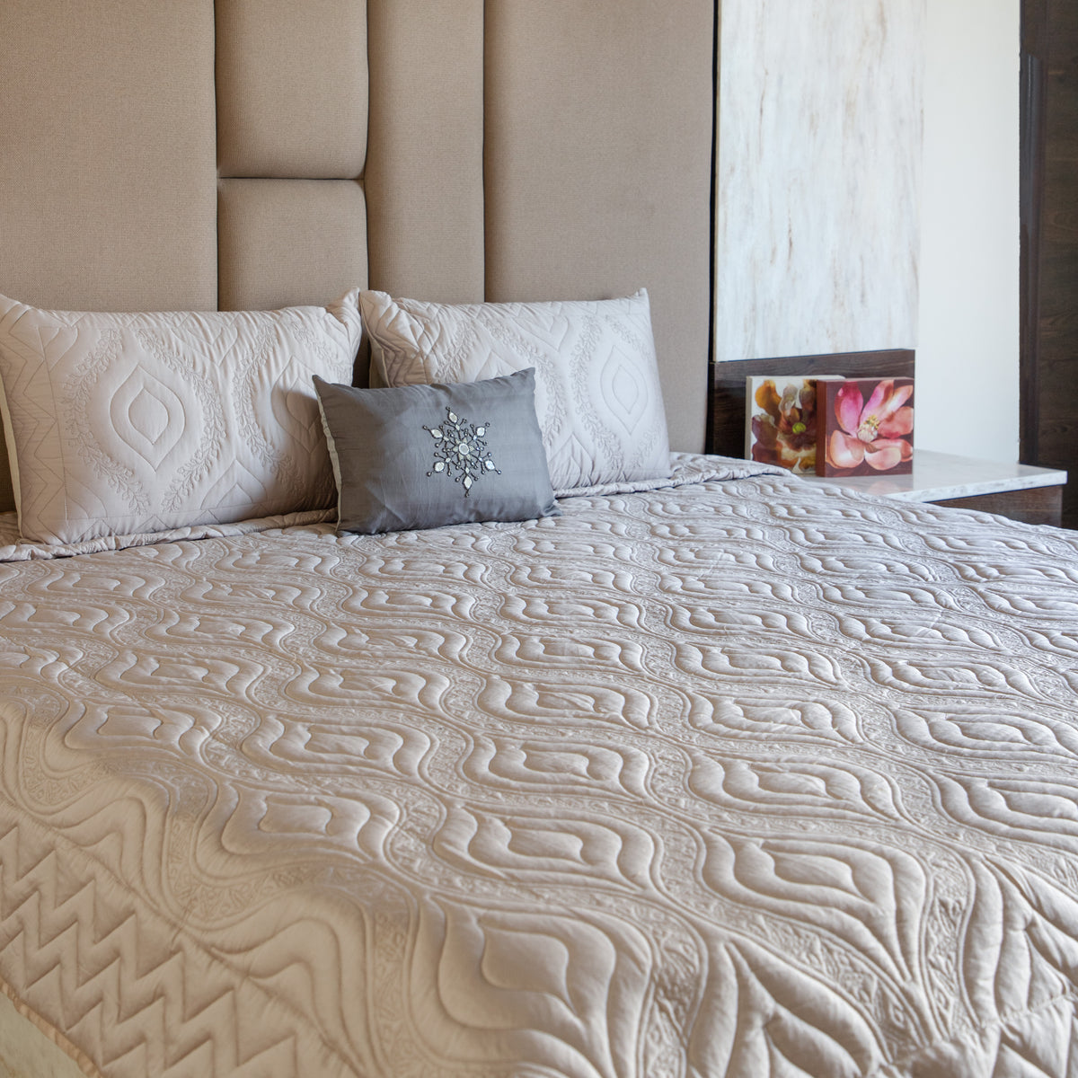 The Pearl Serenity Bedcover Set