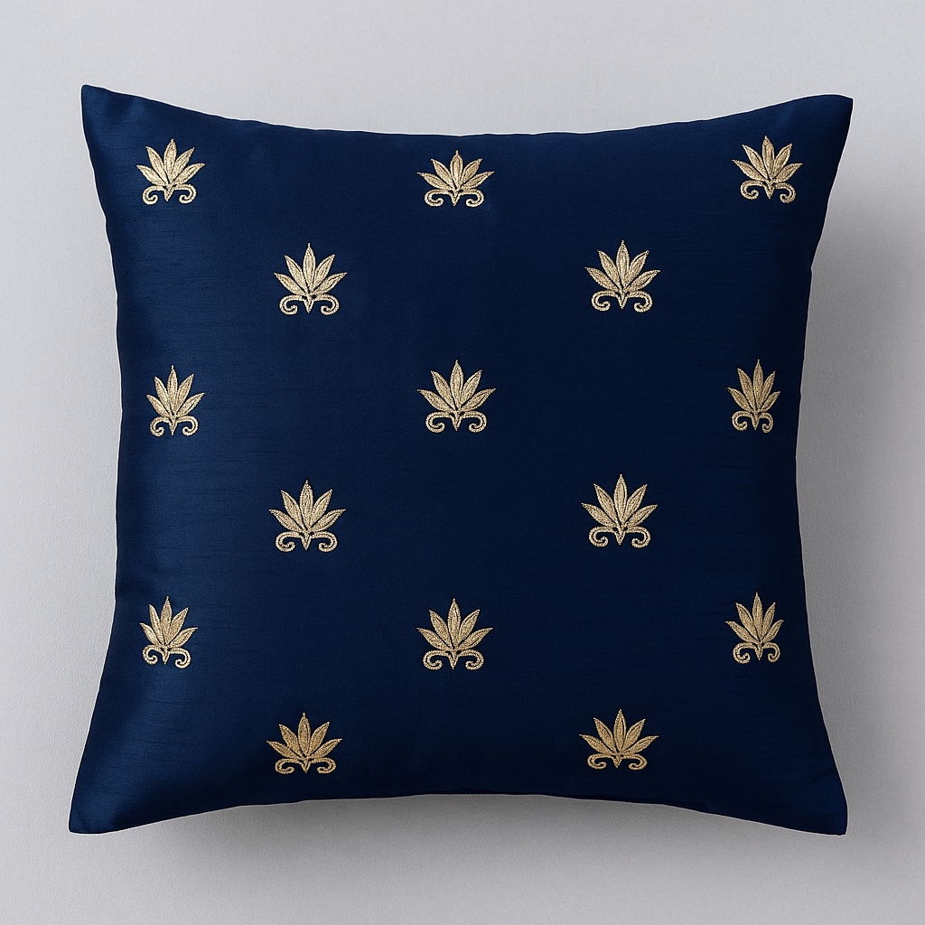 Boota Spread Silk Cushion Cover