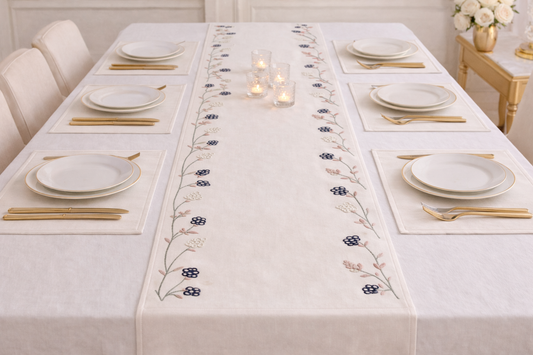 Serene blossoms trail