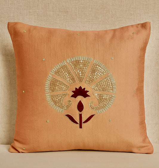 Lotus radiance cushion cover