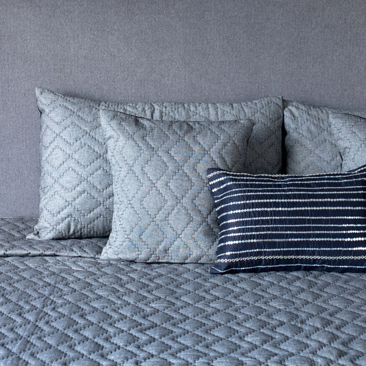 Sequence Stripes Silk Cushion Cover