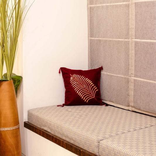 The Palm Leaves Cushion Cover