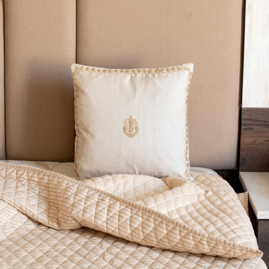 Boota Border Silk Cushion Cover